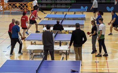 Gran ambiente y participación en el Torneo de Ping-Pong de las Fiestas del Carmen 2022